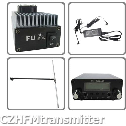 FMUSER FU-30A 30W Professional FM amplifier transmitter 85-110MHz