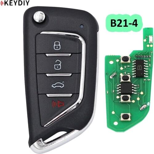 KEYDIY B21-4 Universal B Series Remote Control for KD200/KD900/URG200/mini KD/KD-X2 Generate New Remote Keys H Style