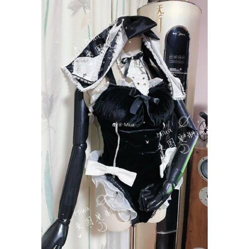 [Customized] Anime Azur Lane HMS Royal Maid Uniform Sexy Swimsuit Party Dress Cosplay Costume Women Halloween Free Shipping 2021