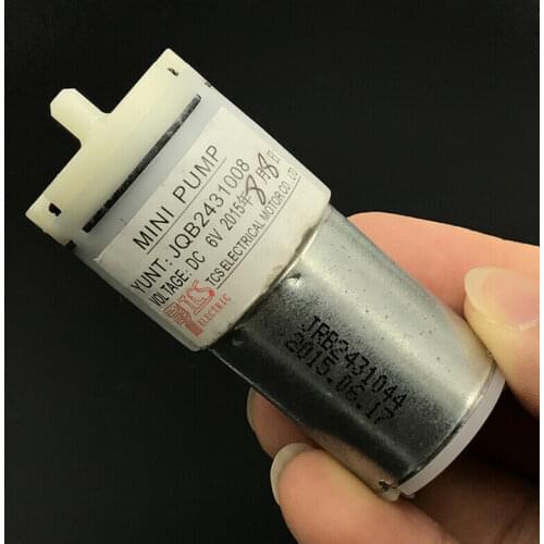 TCS DC 3V 5V 6V Small Mini Mute 370 Motor Air Pump Oxygen Pump Low Noise For Aquarium/ Water Fish Tank