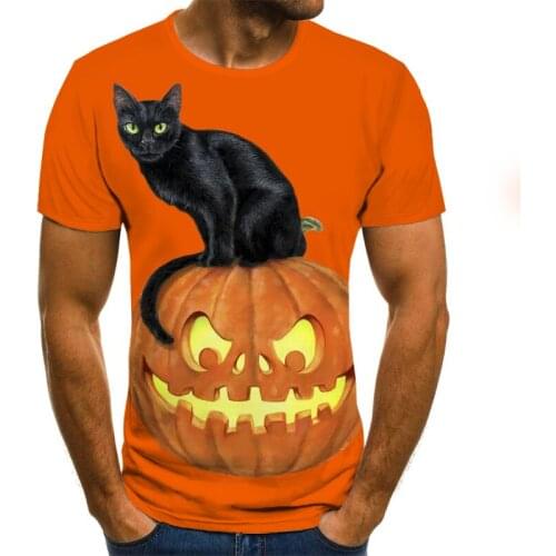 2020 new fashion Halloween anime 3d printed hip-hop t-shirt mens womens fashion t-shirt Harajuku style top shirt