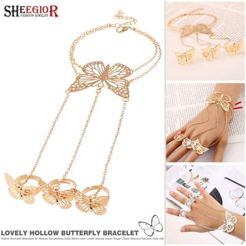 SHEEGIOR Chain Bracelets