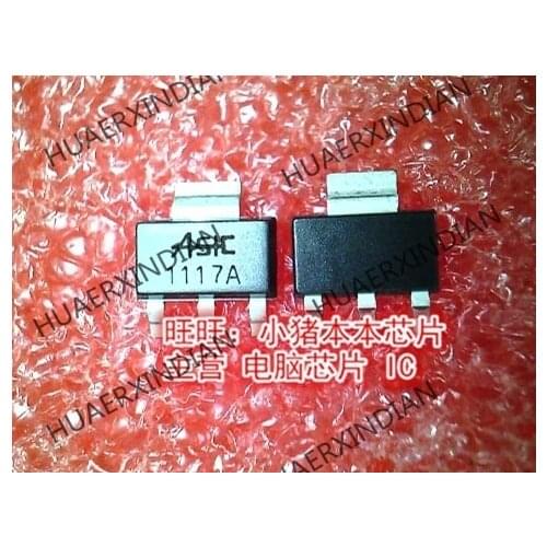 Brand new original AS1117-ADJ 1117A AS1117ADJ SOT223 High Quality