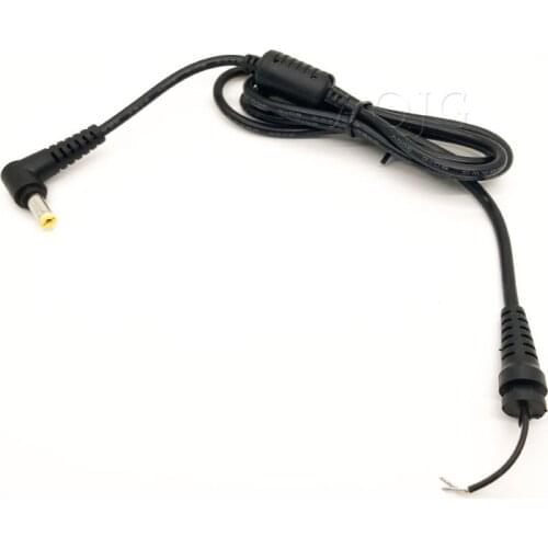 1 piece Universal DC Power Cable 5.5x1.7 mm 5.5*1.7 mm for Laptop AC Adapter Charger DC Cord with Magnetic Ring