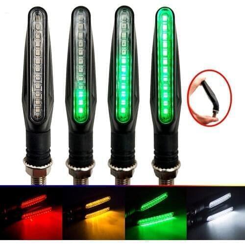 Universal Motorcycle LED Turn Signal Light Indicator Amber Flasher Lamp For Honda CBR600 F2 F3 F4 F4i cbr 600 f3 f4i f4 f2 CR85R