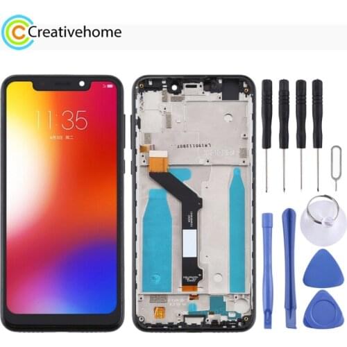 High Quality LCD Screen and Digitizer Full Assembly With Frame for Motorola Moto One (P30 Play)