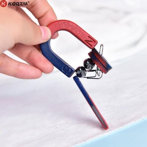 1pc U Shaped Traditional Horseshoe Magnet Mayitr Powerful Magnetic Materials Kids Toy School Education Tools