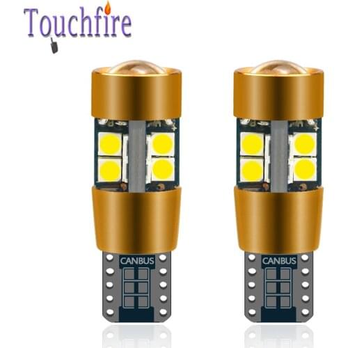 100PCS T10 W5W 194 Canbus Car Bulb 19LED Clearance Auto Interior Side Marker Interior Parking Light Ice Blue White Wholesale