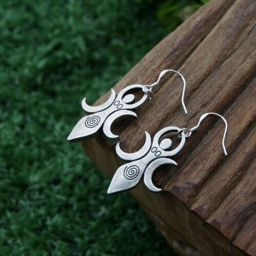 12 pcs Witchcraft Amulet Occult Wiccan Jewelry Earrings