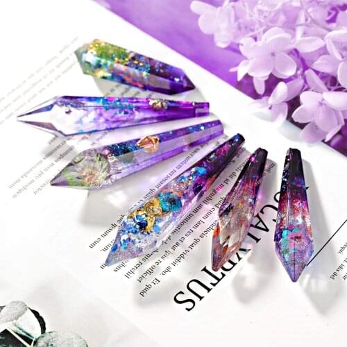 38-piece Pendulum Pendant Epoxy Mold Jewelry Accessories Set Crystal Resin Epoxy Silicone Mold Combination Set Mould