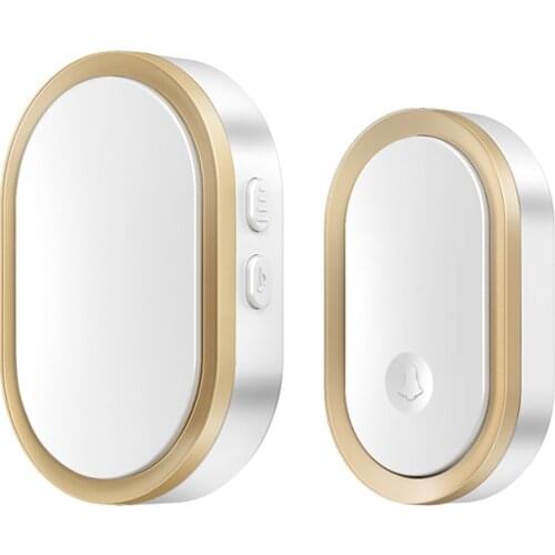 CACAZI A99 Long Distance Home Intelligent Wireless Waterproof US EU UK AU Plug Door Bell Chime 1 2 Button 1 2 Receiver