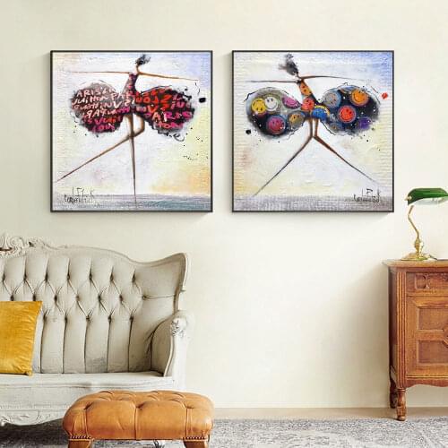 Graffiti Art Canvas Painting Wall Art Posters and Prints Abstract Urban Fashion Girls Pictures for Living Room Cuadro Home Decor