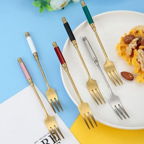 Retro Tea Coffee Mixing Spoon Gold Spoon Dessert Stainless Steel Vintage Teaspoons Drink Tableware