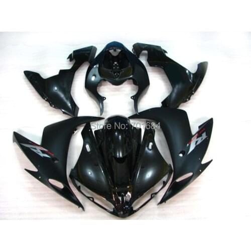 Fashion Black Motorcycle Bodywork Fairing Injection Mold For 2004 2005 2006 YAMAHA YZF1000 R1 04 05 06 (9) [CK819]