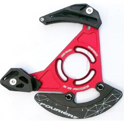 Original FOURIERS Single Speed Bike Chain Guide Chain Bashguard Device Catcher MTB Bicycle Chain Protector CT-E1-DX005 32-38T