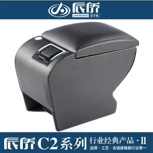 Free Punch for Peugeot 307 Armrest Car Special Armrest Box Highly Wooden Material Central Hand Box Can Customised for Any Cars