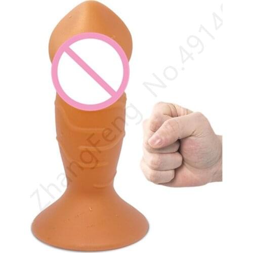 Realistic Penis Silicone Soft Large Anal Dildo Butt Plug Prostate Massage Adult Sex Toy For Women Masturbators Gay Sex Shop 18