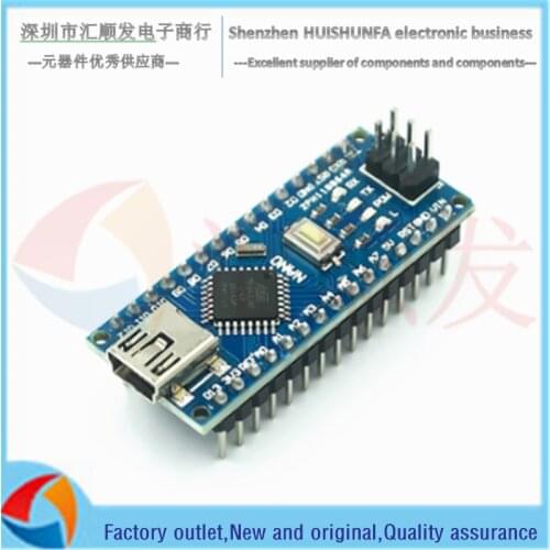 Nano V3.0 ATMEGA328P improved version soldered without wiring