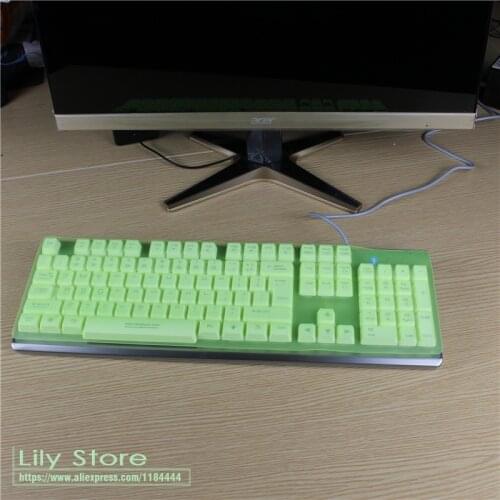 Waterproof and dustproof clear Keyboard Skin Cover Protector For Langtu K001 K002 K003 ZL100 ZL200 ZL300 X6000 V1 NB1 104 keys