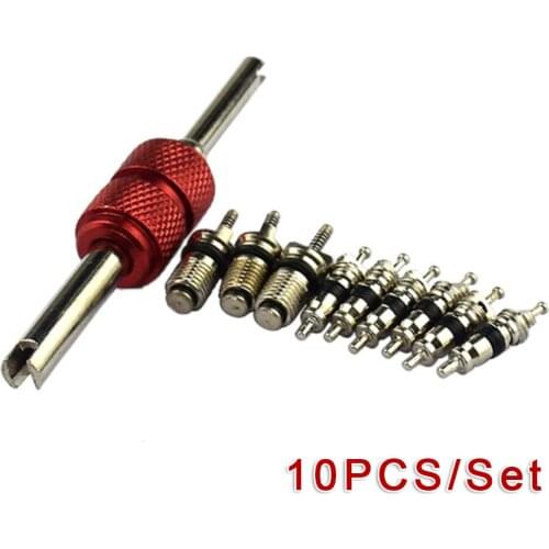 R134a Air Conditioning Adapter Valve Core Remover Installer Tool Kit 75mm For Auto Car Air Conditioning Refrigeration Repair Too