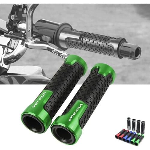 For Kawasaki VERSYS 1000 650 x300 KLE1000/650 7/8'' 22MM Motorcycle CNC aluminum anti-slip handle grips handle bar grip hand