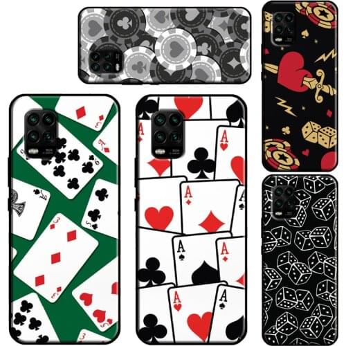 CASINO LAS VEGAS POKER Case For Xiaomi Mi 11 Lite Ultra 9T 10T Pro Mi Note 10 Lite POCO F3 M3 X3 Pro TPU Cover