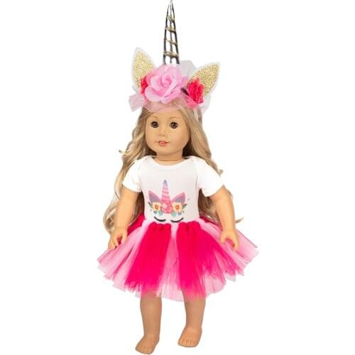 Hot 10Style Choose dress Fit for American Girl Doll Clothes 18-inch Doll , Christmas Girl Gift(only sell clothes)