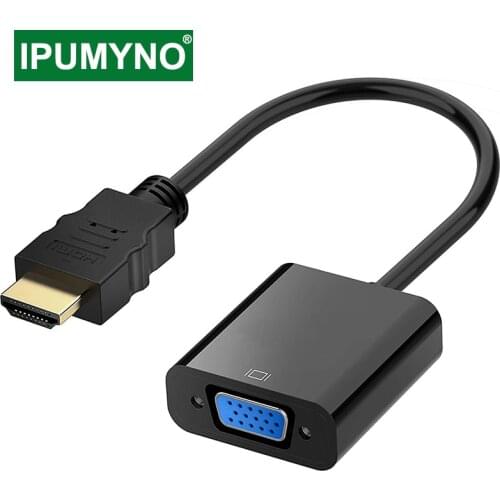 Hdmi to VGA Cable PS4 TV Box Displayport PC aux Audio Converter Display Adapter Projector Monitor Projetor Television Extender