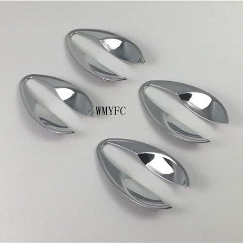 ABS Chrome Car Door Handle Cup Bowl Cover For Nissan Altima /Teana 2013 2014 2015 2016 2017