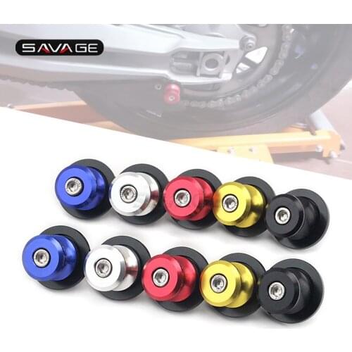 Swingarm Spools Slider For DUCATI MONSTER 821 14-18/ Panigale 899 959 1199 1299/S/R Motorcycle Accessories CNC Stand Screw M6