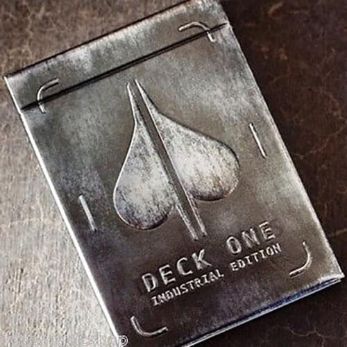 Deck ONE Industrial Edition Playing Cards 88*63mm Paper Magic Category Poker Cards for Professional Magician