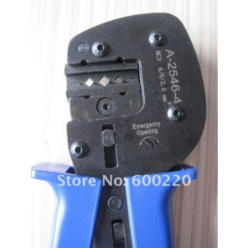 LSD high quality professional tool manufacturer A series manual crimping tool A-2546-4 MC3/MC4 Solar Crimping Tools