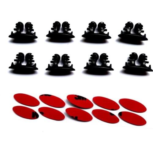 Upgraded car cable clamp, charging cable buckle For Porsche Cayenne Macan Macan S Panamera Cayman Carrera Porsche911 918 Boxster