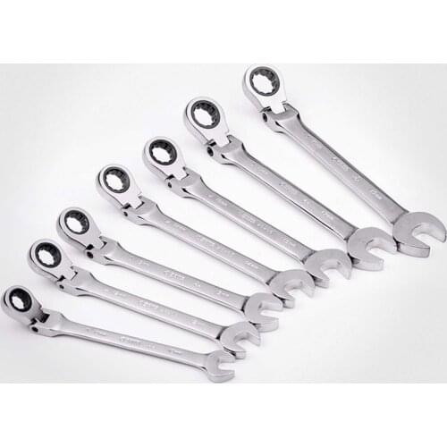 1pc 6-24cm Key Wrench Set Ratchet Wrenchs Car Repair Tool Universal Wrench Car Repair Tool Set Wrenche Ratchet Spanner