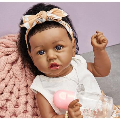 Hoomai New Arrival 23 Inch Soft Silicone Reborn Baby Dolls Dressed Up 58 CM Newborn Baby Doll Toys