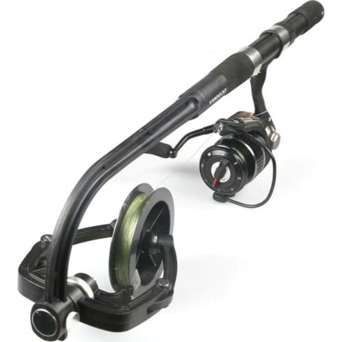 Portable Aluminum Fishing Line Winder Fishing Reel Spool Spooler System Tackle Tool Suction Cup Sea Carp Fishing Accessories