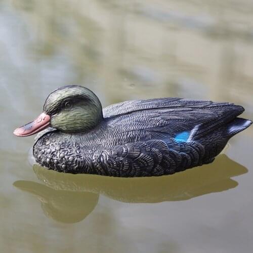 1Pc Lifelike Plastic Mallard Duck Decoy with Floating Keel Deadly Wildfowler Decoy Drake Home Garden Supplies