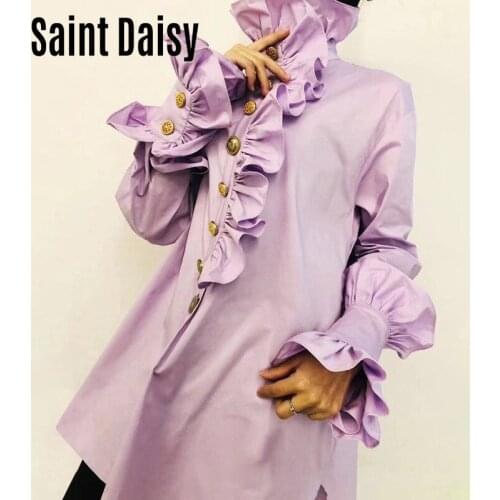 Женские рубашки Saint Daisy China At AliExpress