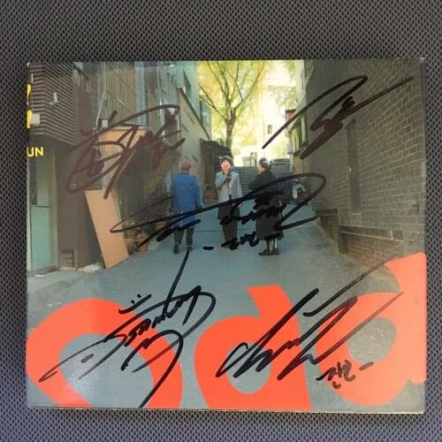 SHINEE autographed hand signed the 4th album Odd CD+photobook autographs K-POP