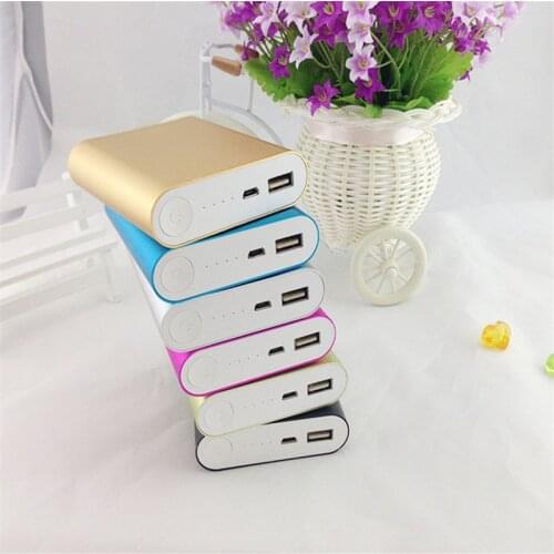 11200mAh 4X 18650 USB Power Bank Battery Charger Case DIY Box for IPhone for Smart Phone MP3 Electronic Mobile Charging