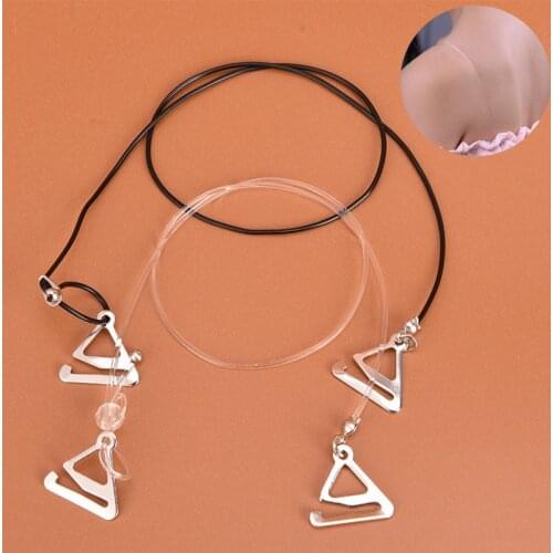 1 Pair Transparent All Match Invisible Strap Women Adjustable Bra Strap Evening Party Dress Underwear Accessories