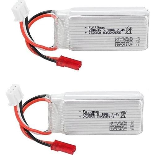 2pcs/Lot 7.4V 700mAh Lipo Battery for M05 / E130 RC Helicopter Spare Parts Remote Control Toy Accessories M05-024