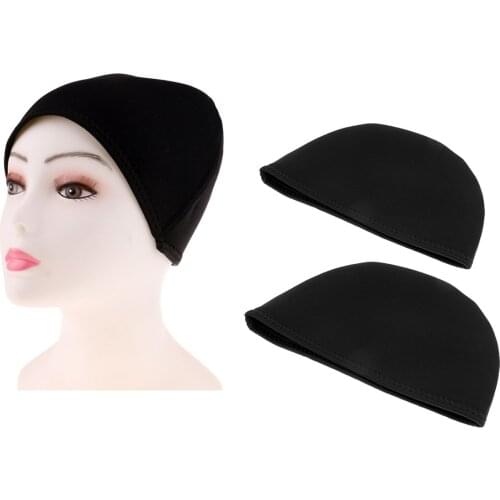2Pcs Men Women 2mm Neoprene Beanie Hat, Cycling Surf Kayak Swim Walking Rafting Canoe Swimming Cap