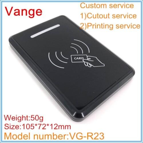 5pcs/lot mould made injection shell ABS plastic material instrument box diy 105*72*12mm for inductive entrance system