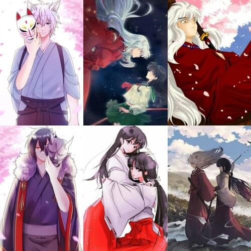 5D DIY Diamond Painting Anime Japanese Mosaic Full Square Round Drill Diamond Embroidery Handmade Cross Stitch Wall Decor Gift