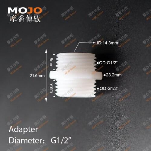 Free shipping! MJ-G1/2xG1/2 PE material plastic Inner screw change to outer screw G1/2 to G3/4 (100pcs/lots)