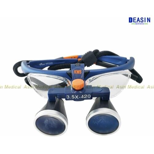 High Quality 2.5X 3.5X 4X 5X 6X Binocular Headwear Medical magnifying glass Surgical loupes Dental Loupes medical loupes