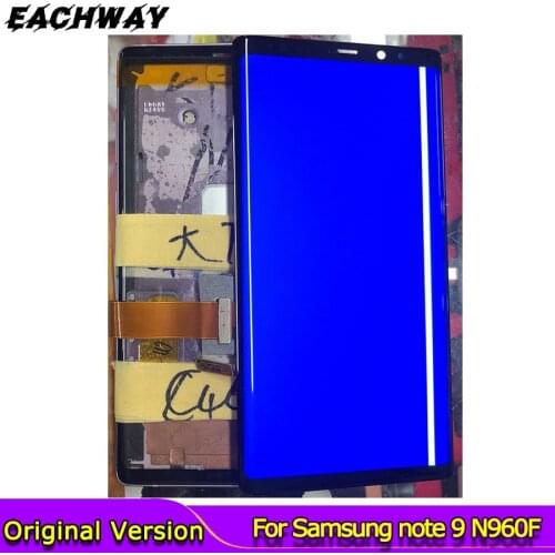 Dead pixels Line Note 8 9 AMOLED Test For Samsung Galaxy note 9 N960F Touch Screen Digitizer LCD Display For Samsung Note 8 N950