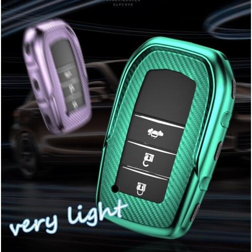 TPU Key Cover Car Key Case for Toyota Auris Corolla Avensis Verso Yaris Aygo Scion Camry RAV4 Prado Key Fob Cover