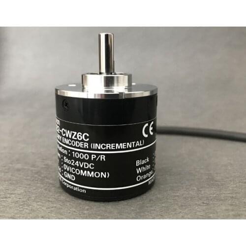 E6B2-CWZ6C OMRON Rotary Encoder DC5-24V 2500 2000 1800 1024 1000 600 500 400 360 200 100 60 40 30 20P/R